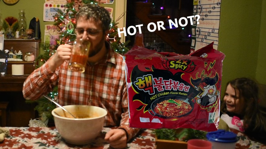 Drinking Spicy Noodle Water - Hot or Not?